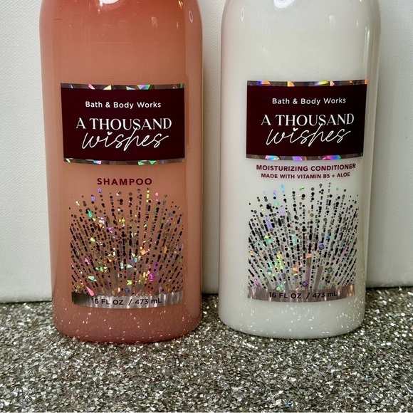 Bath & Body Works A Thousand Wishes Shampoo & Conditioner Set New - Picture 3 of 5